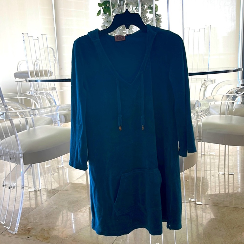 Juicy Couture terrycloth Cover up with Hood